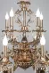 Подвесная люстра Omnilux Nureci OML-74903-18, Золото, Металл, Классика стиль, крупный план