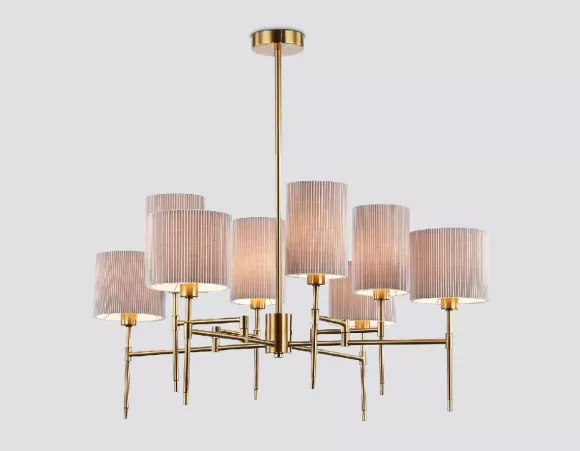 Люстра на штанге Ambrella Light High Light Heigh Light LH72383, Латунь, Серый, Металл