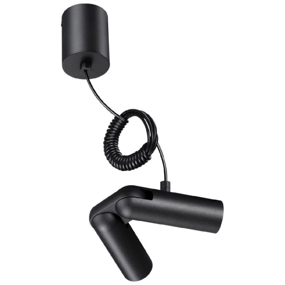 База накладная для ввода питания с гибким угловым соединителем «L» и проводом-подвесом (длина провода – 2м) Novotech Konst Glat 359387