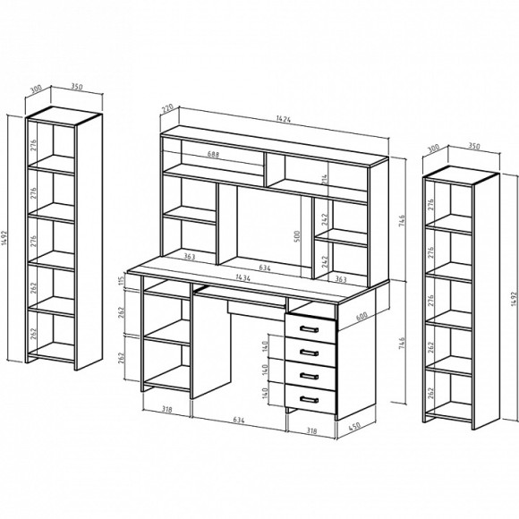 Набор для детской Лайт-7К СН MAS_USHLT-7K-SN-BEL