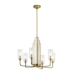 Люстра на штанге Kichler Kimrose QN-KIMROSE6-BNB