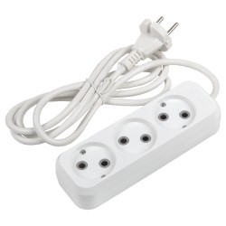 Удлинитель бытовой General GES-10-2x075-3-3m 470079