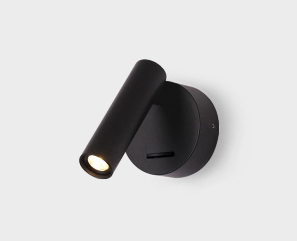 Светодиодный спот Italline IT08-8023 IT08-8023 black 3000K, LED, 3W, черный