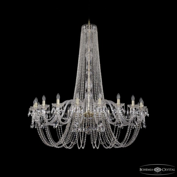 Подвесная люстра Bohemia Ivele Crystal 1402/20/530/h-164 G