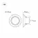 Встраиваемый светодиодный светильник Arlight LTD-70WH 5W Warm White 018420