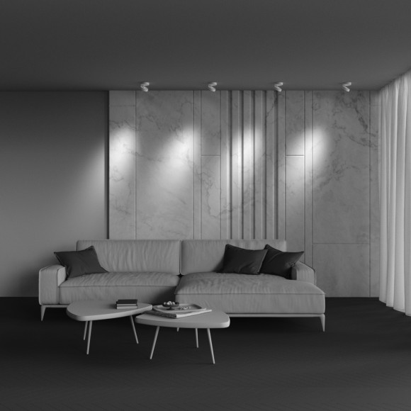 Накладной спот Maytoni Magic C022CL-12W3K-W-1