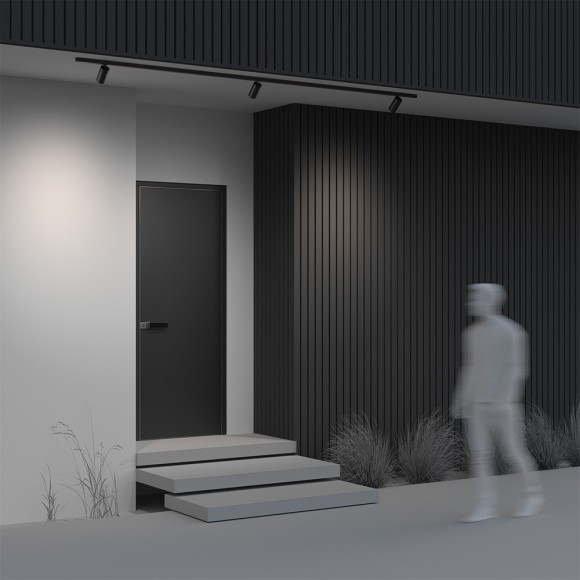 Уличный трековый светильник Maytoni FOCUS LED O-TR02-1-S-20WB4K