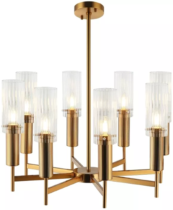 Люстра на штанге Stilfort Wunder 2160/05/08P, крупный план Люстра на штанге Stilfort Wunder 2160/05/08P, крупный план