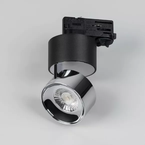 Трековый трехфазный светильник Arlight SP-PLURIO-TRACK-4TR-R77-9W Warm3000 038125, вид сверху