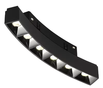 Трековый магнитный светильник iLedex Vision 4822-033-L188-D600-6W-110DG-3000K-BK
