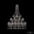 Подвесная люстра Bohemia Ivele Crystal 1413/20+10+5/530/h-201/3d G
