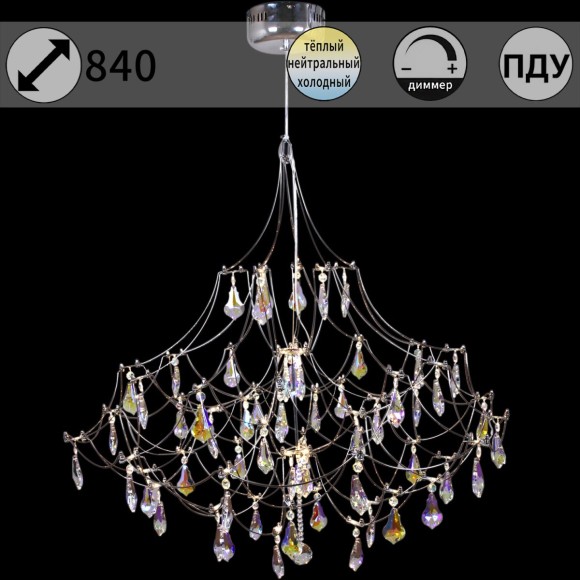 Люстры хрустальные ILLUMICO IL8006-800HX-60 Ether