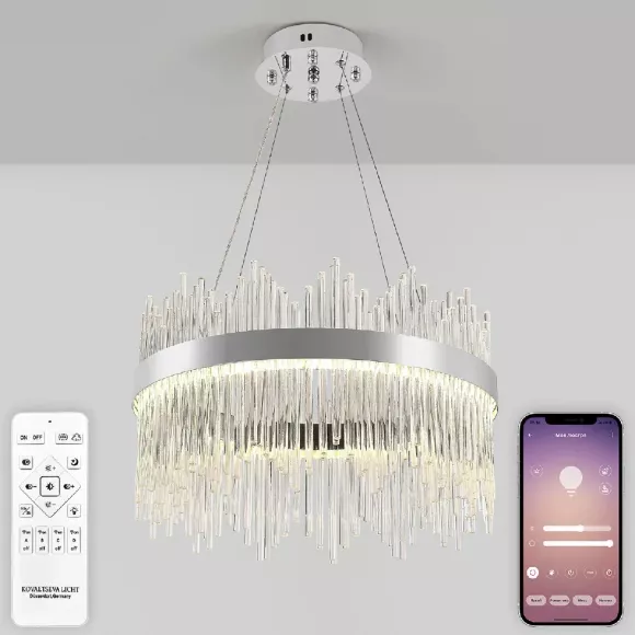 Подвесная люстра Natali Kovaltseva INNOVATION STYLE 83157, декоративные элементы крупным планом