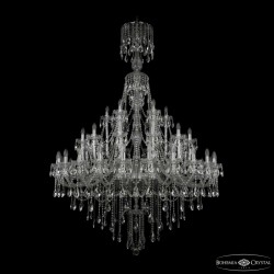 Подвесная люстра Bohemia Ivele Crystal 1415/24+12+6/530/XL-210 Ni