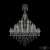 Подвесная люстра Bohemia Ivele Crystal 1415/24+12+6/530/XL-210 Ni