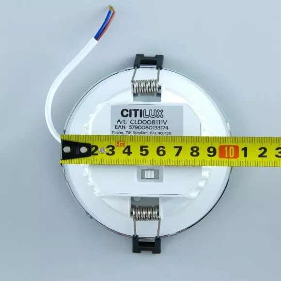 Встраиваемый светильник Citilux Акви CLD008111V Встраиваемый светильник Citilux Акви CLD008111V