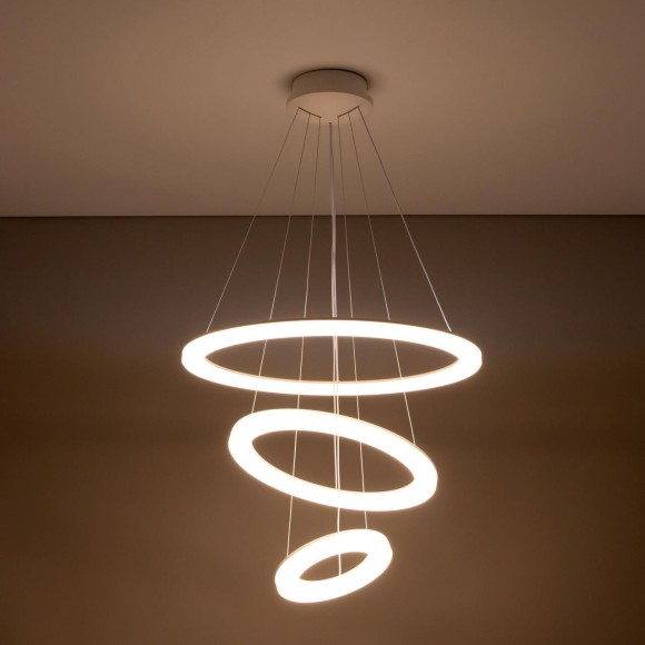 Подвесная светодиодная люстра Citilux Электрон CL710A104S