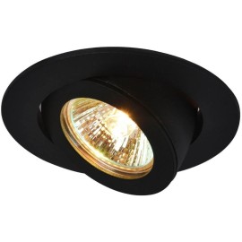 Встраиваемый светильник Arte Lamp Accento A4009PL-1BK