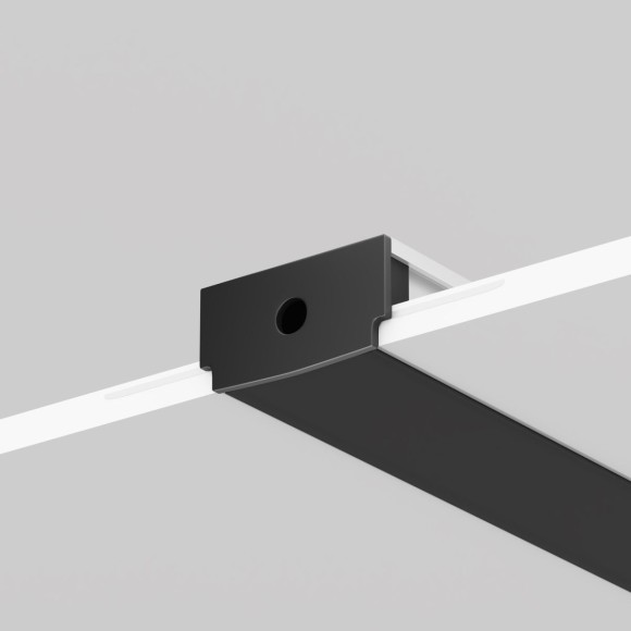 Комплект заглушек для профиля 61×14 2шт Maytoni Led Strip ALM-6114-B-EC 642013