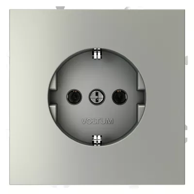 Розетка Voltum S70 VLS040105 (сталь)