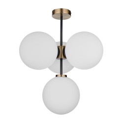 Люстра на штанге 33 Идеи CHN800S.04.17ABL.ASB-S32WH