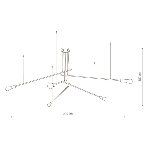 Подвесная люстра Nowodvorski Pile 9127