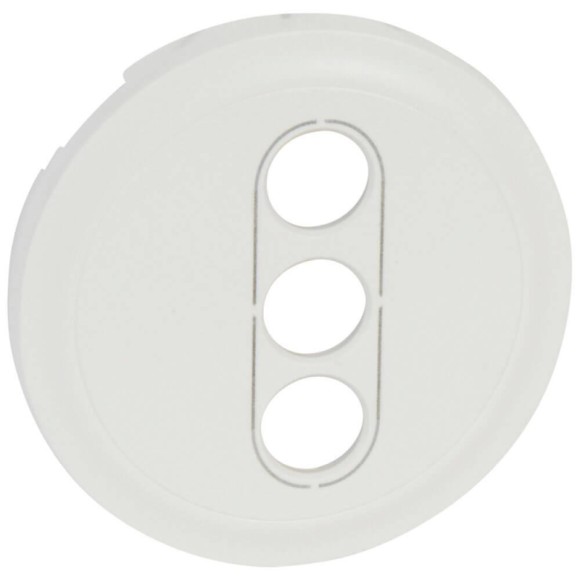 Лицевая панель Legrand Celiane розетки аудио/видео RCA белая 068213