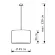 Подвесной светильник LightHall Alicen 45 LH022021, Модерн, Кремовый