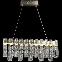 Подвесная светодиодная люстра Reluce 02600-0.4-40W LED COP+CH