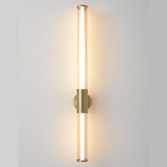 Настенный светильник Crystal Lux LINEUP AP18W LED BRASS