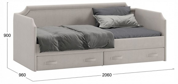 Кровать Кантри ТД-308.12.02 TRI_224129