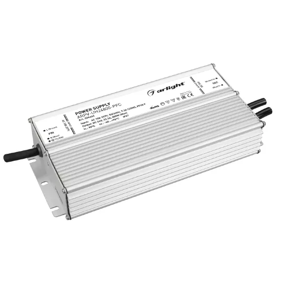 Блок питания Arlight ARPV-UH24800-PFC (24V, 33.3A, 800W) 034464 Блок питания Arlight ARPV-UH24800-PFC (24V, 33.3A, 800W) 034464