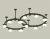 Комплект подвесного светильника Ambrella Light Techno Ring XR92221006 (A9222, A9227, C9238, C9232, N8399)