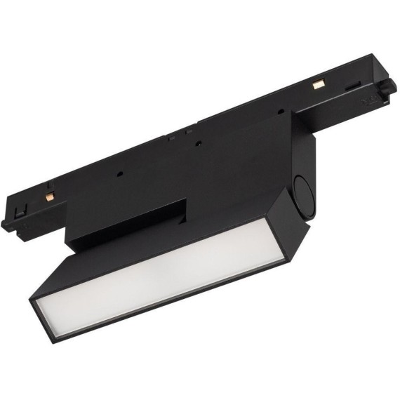 Трековый светильник Arlight MAG-ORIENT-FLAT-FOLD-S195-6W Day4000 (BK, 80 deg, 48V, DALI) 034658(1)