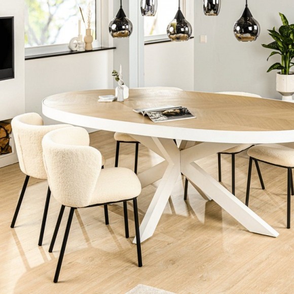 Стул Whirl (комплект 2 шт) бежевый,черный HSBI_DC-24121_beige_2