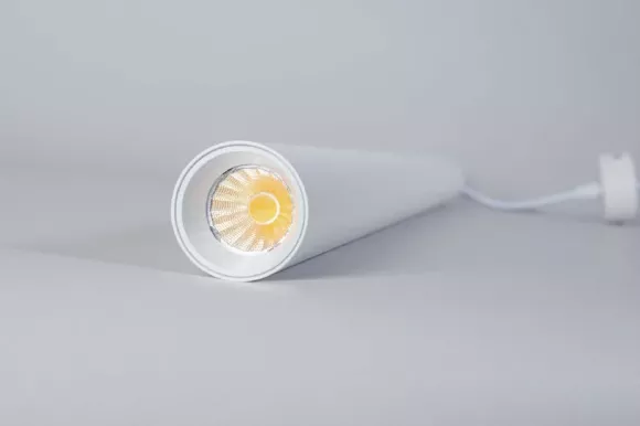 Подвесной точечный светильник Fiberli Tube480WW 12110303, Белый, Теплый белый, Металл Подвесной точечный светильник Fiberli Tube480WW 12110303, Белый, Теплый белый, Металл