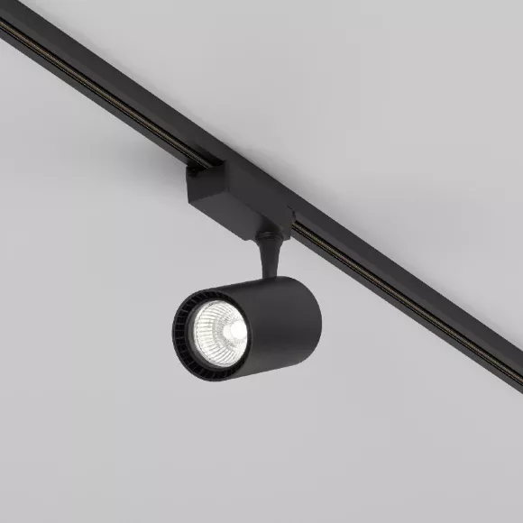 Трековый светильник Maytoni Technical Vuoro TR003-1-15W4K-M-B, вид снизу Трековый светильник Maytoni Technical Vuoro TR003-1-15W4K-M-B, вид снизу