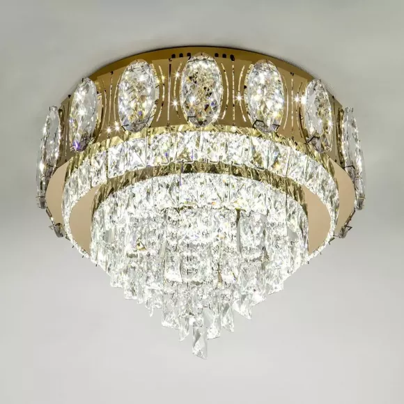 Потолочная люстра LED4U L9438-500 GD с УД, 3300