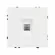 Розетка компьютерная софт-тач белый кварц Arlight SCT-MPC1-SFPL-WH (RJ-45, CAT6) 054304(1)