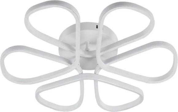 Потолочная люстра с пультом управления Natali Kovaltseva Cobra LED LAMPS 81121/7C