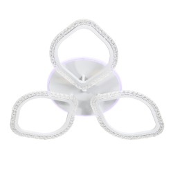 Потолочная светодиодная люстра с пультом управления Escada Bubble 10251/3LED BL