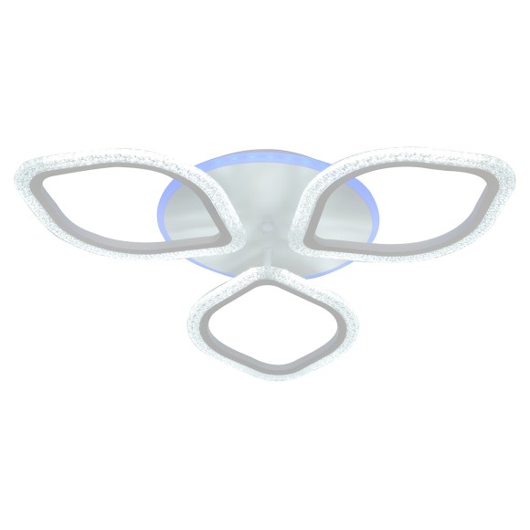 Потолочная светодиодная люстра с пультом управления Escada Bubble 10251/3LED BL