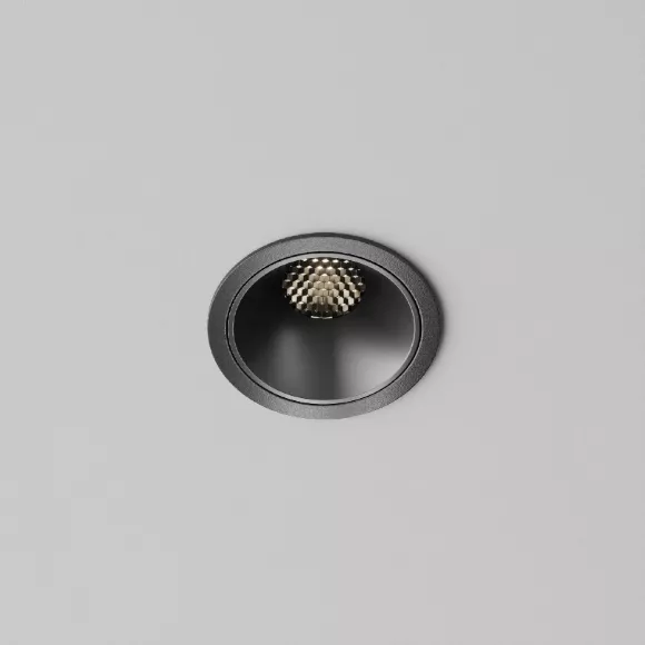 Встраиваемый светильник Maytoni Alfa LED DL043-01-10W4K-RD-B-1, Нейтральный белый, 90, Современный Встраиваемый светильник Maytoni Alfa LED DL043-01-10W4K-RD-B-1, Нейтральный белый, 90, Современный