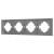 Рамка пластиковая на 4 поста Arlight FRM-TENDO-PL-4-GR 053849