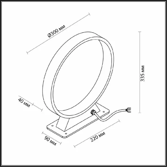 Напольная лампа Odeon Light Uvo 6615/5FL Напольная лампа Odeon Light Uvo 6615/5FL