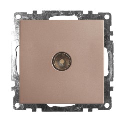 Розетка телевизионная 1-местная Stekker Катрин 39600