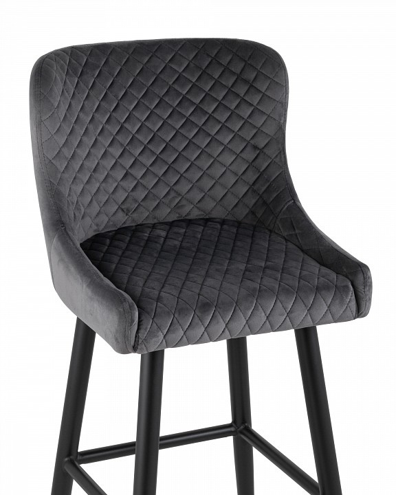 Стул барный Ститч SGR_MC15B_VELVET_HLR-21