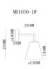 Бра MyFar Stiven MR1030-1W