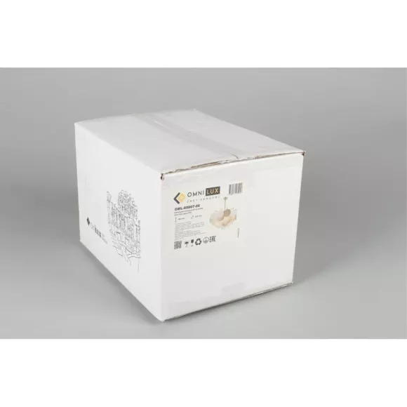 Люстра на штанге Omnilux Plelo OML-89907-06, Бронза, Белый, Металл, упаковка Люстра на штанге Omnilux Plelo OML-89907-06, Бронза, Белый, Металл, упаковка