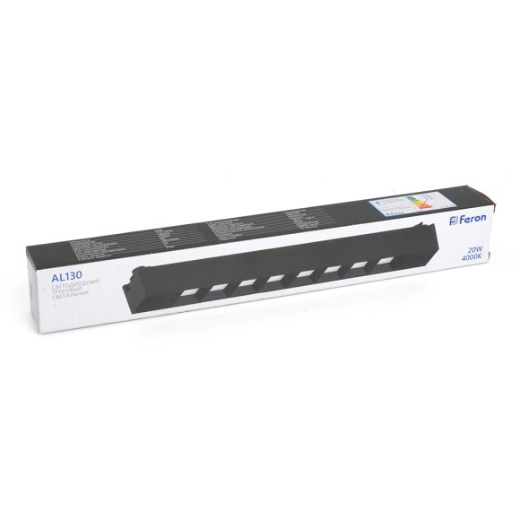 Трековый однофазный светильник Feron AL130 48372